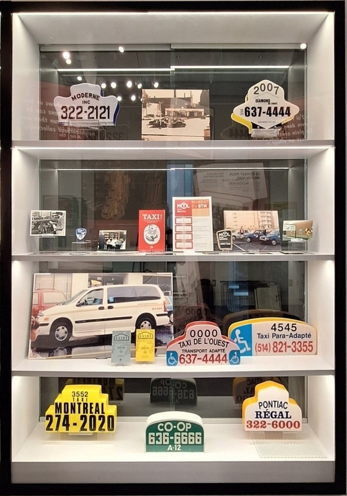 Vitrine 3 au Centre des mémoires montréalaises